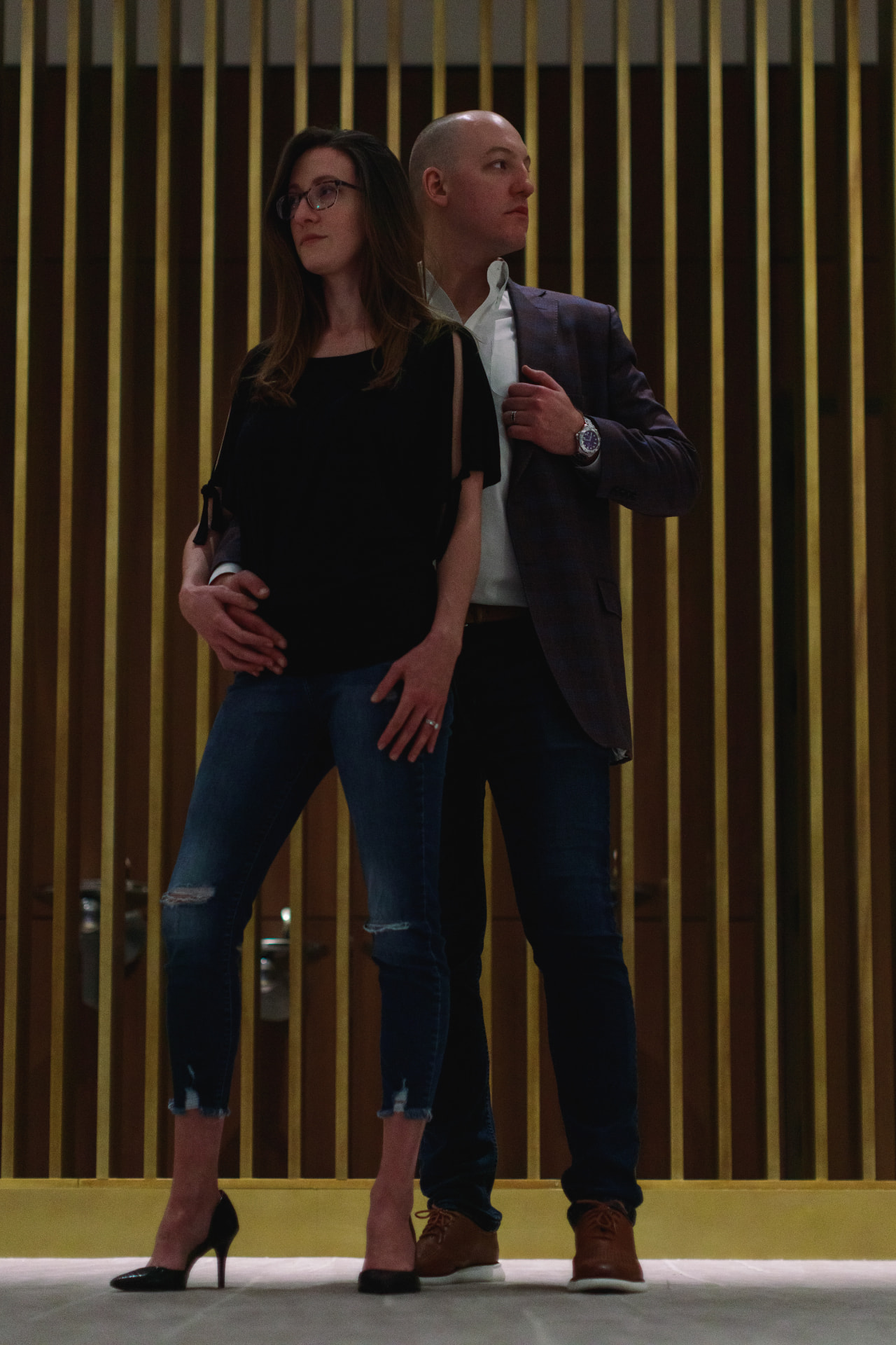 Jim Morris and Kaitlin Morris