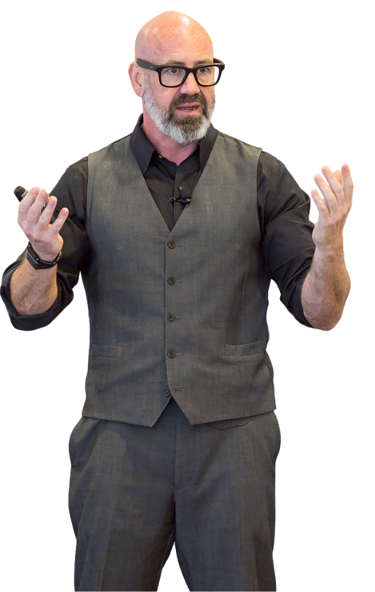 Brian Galke, The Decoding Detective and keynote speaker